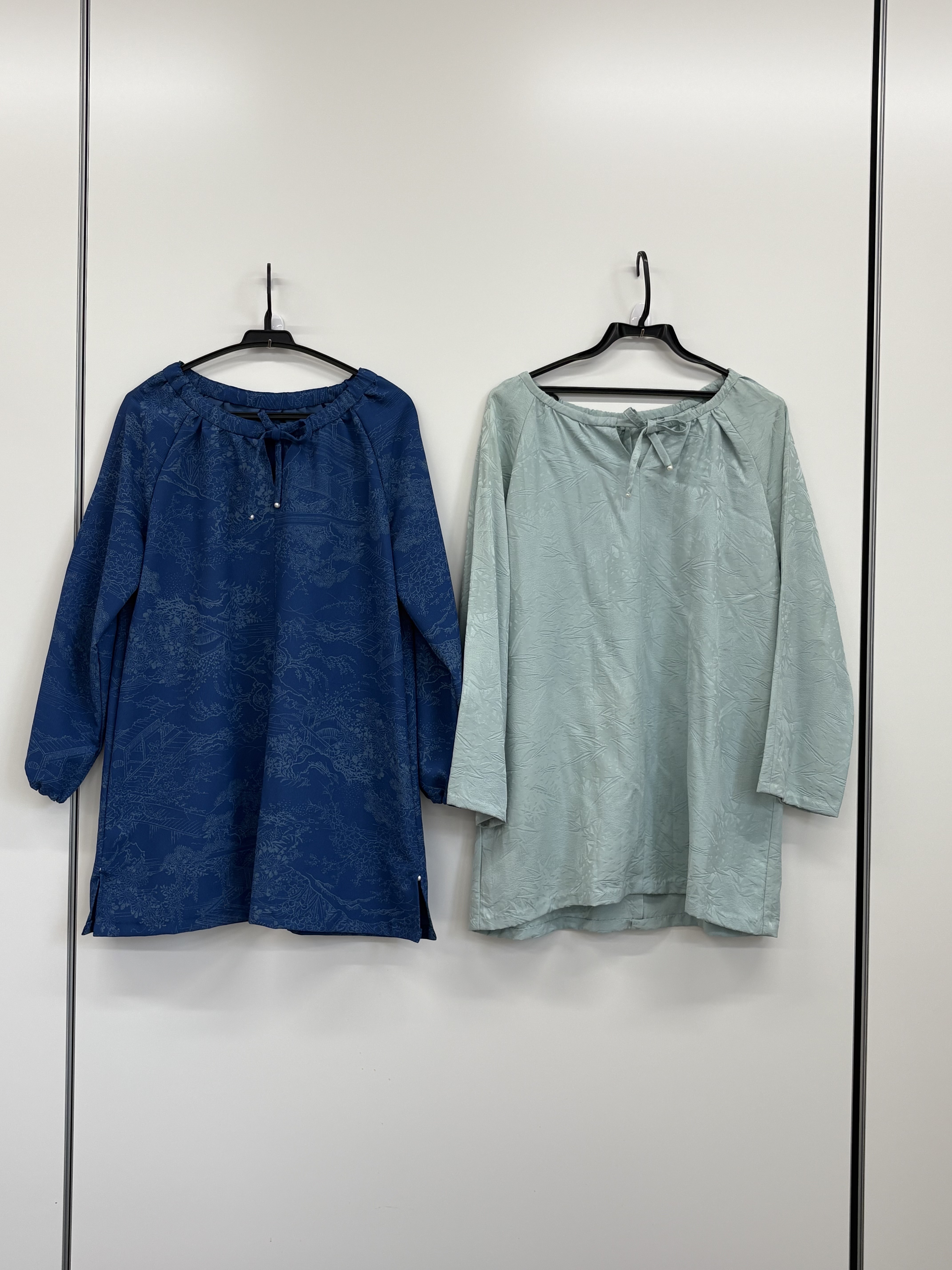 ラグラン袖のチュニック