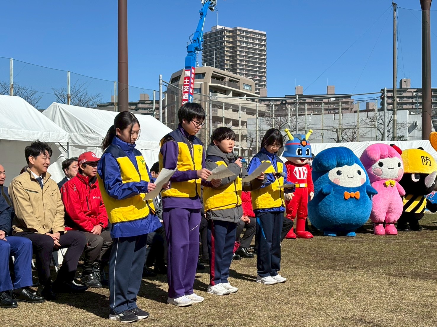 オープニングセレモニー開会宣言