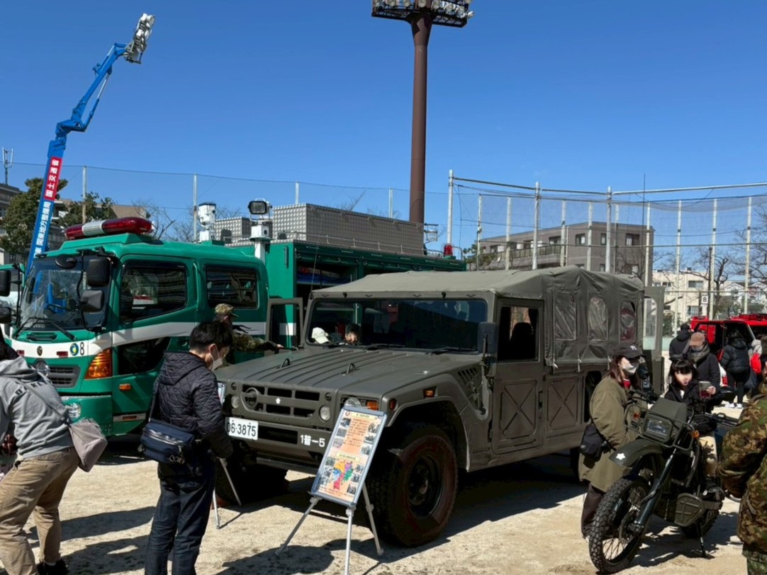 車両展示(自衛隊・警察)