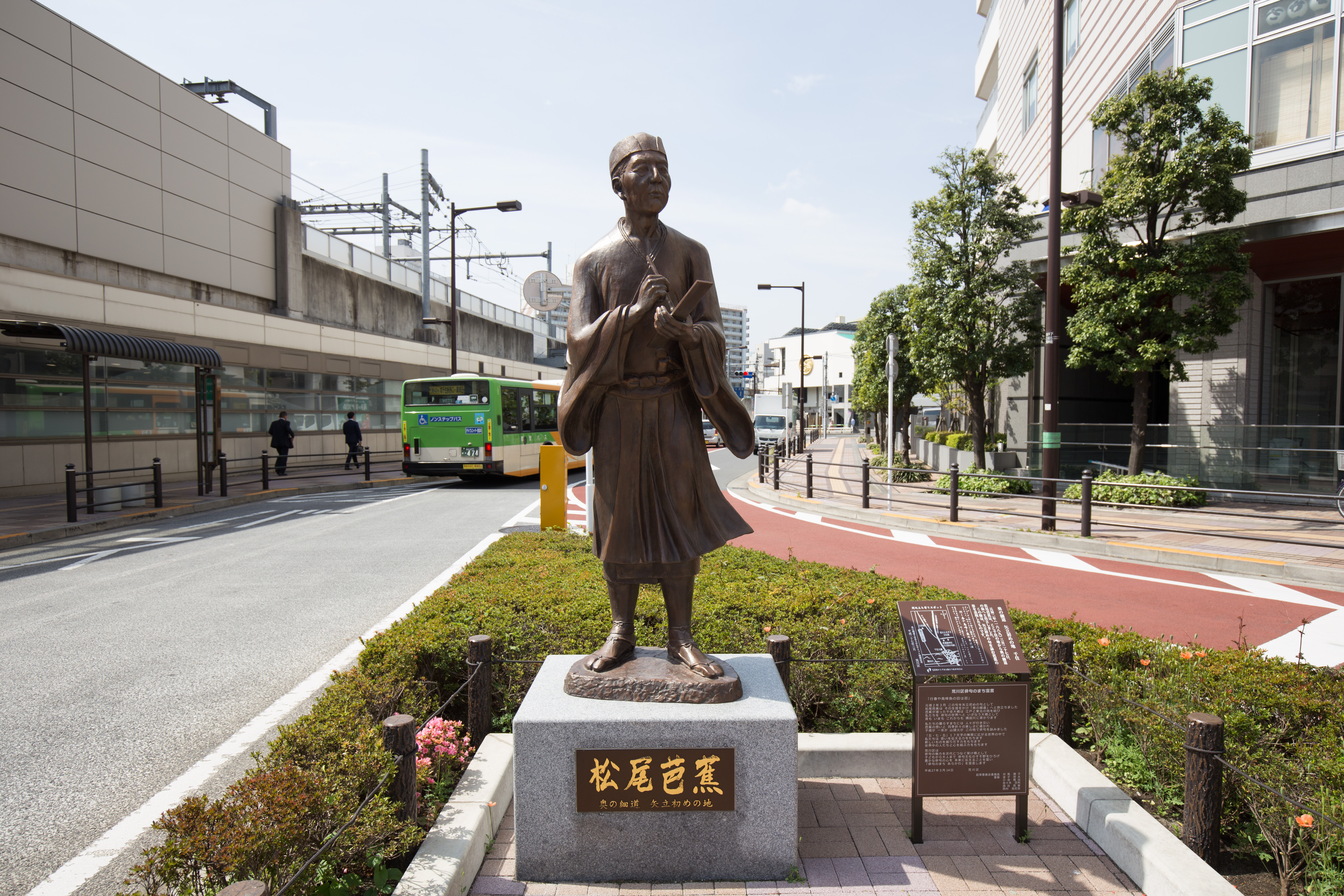 3_松尾芭蕉像