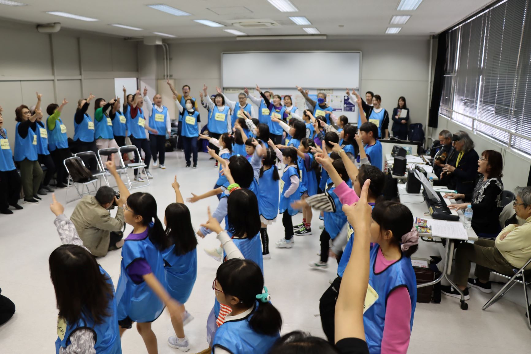 公開稽古の様子