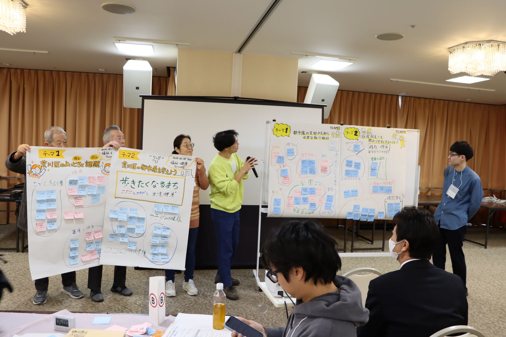 グループ発表の様子