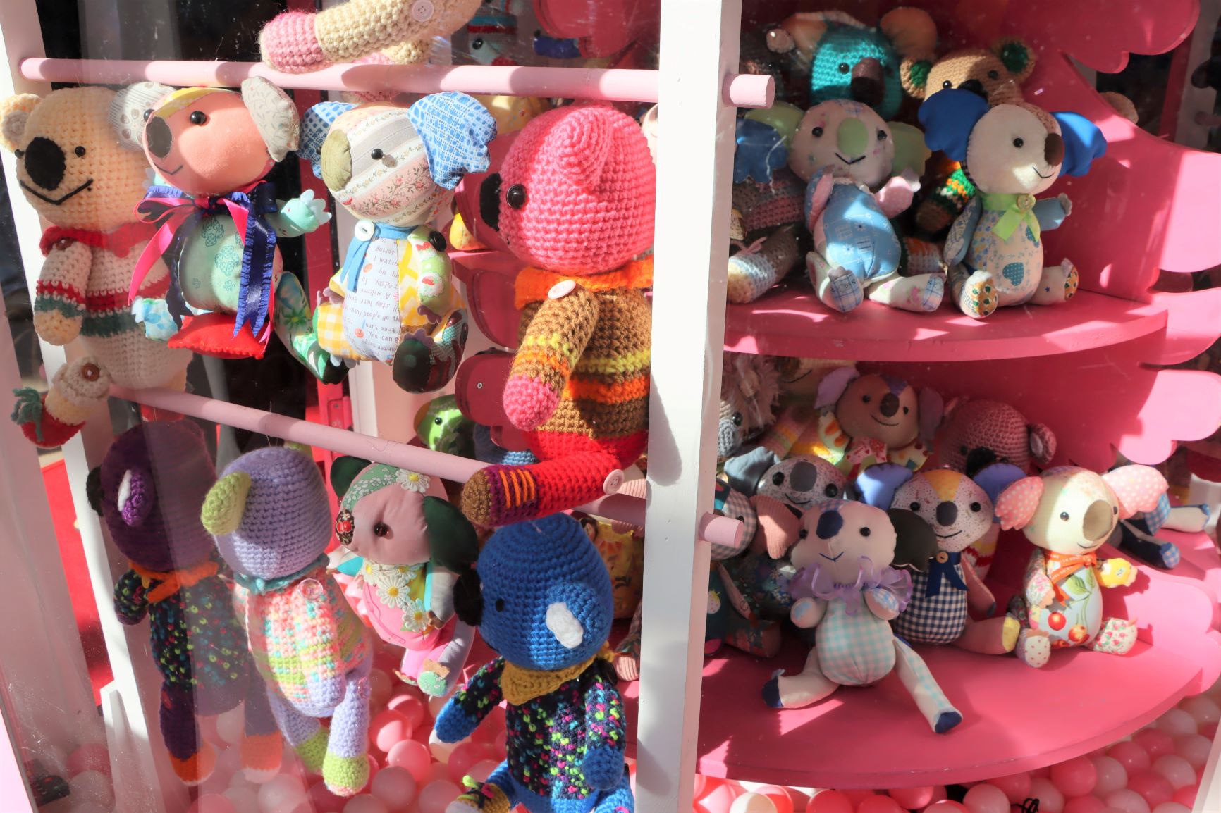 飾られたぬいぐるみ2