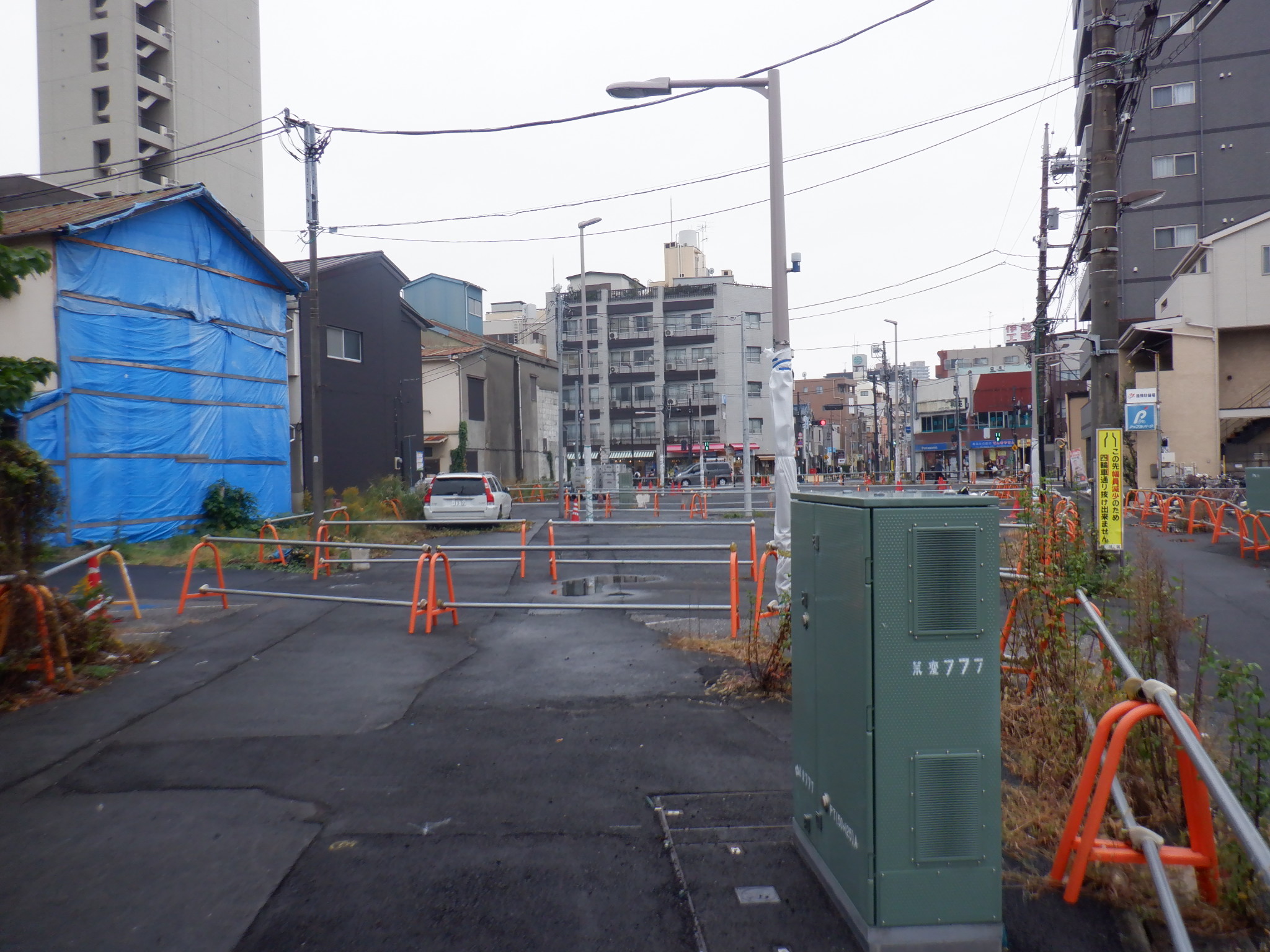 1工区街築施工前