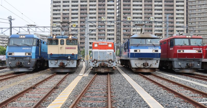 今回の体験のために登場した機関車