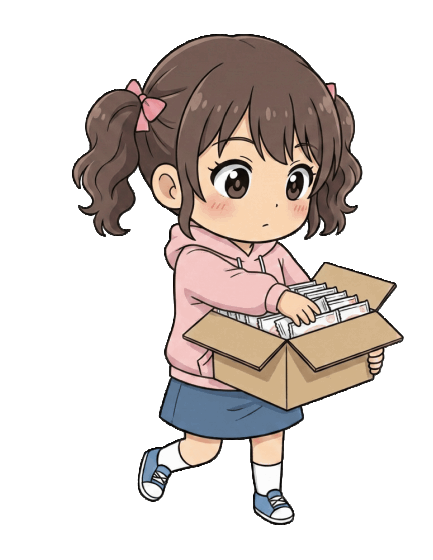 ティッシュ配り